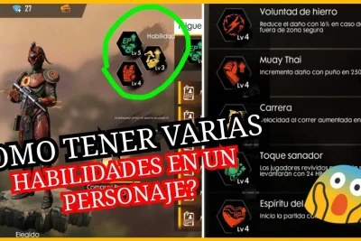 Cómo usar las habilidades de los personajes en Free Fire