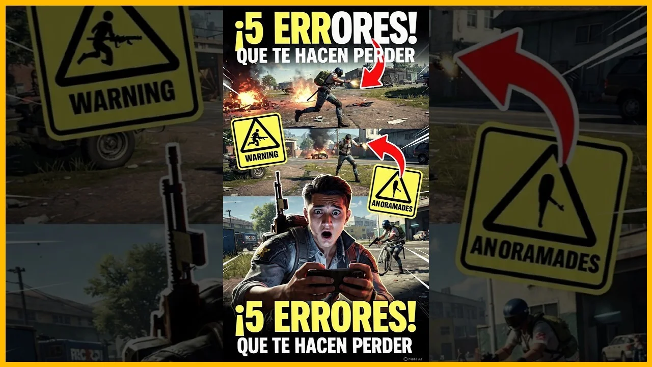 Errores comunes que te hacen perder en Free Fire