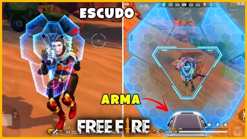 ¿La forma CORRECTA de usar el ARMAESCUDO en Free Fire?